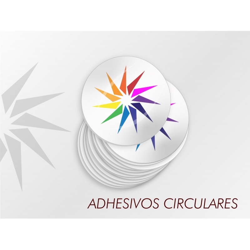 Adhesivos Circulares